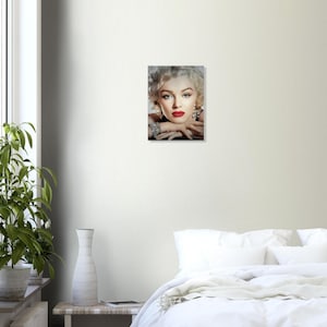 Marilyn Monroe Vintage Art Poster: Iconic Wall Decor - Etsy