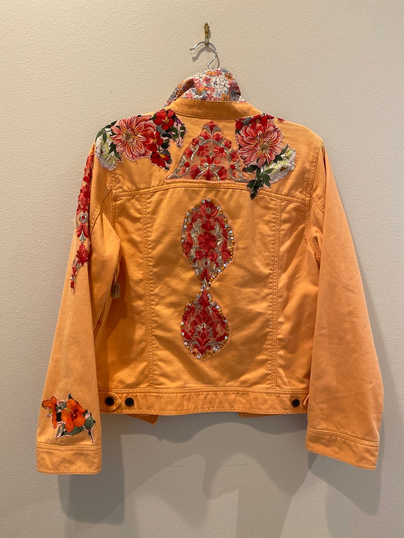 Embellished Jean Jacket - Etsy