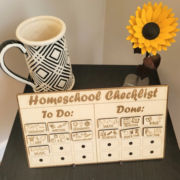 Homeschool Chart Kids Etsy homeschool-chart-kids-etsy