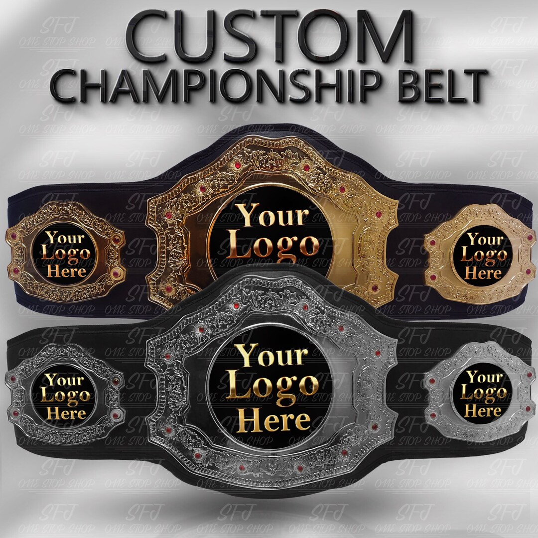 Custom Championship Belt, Create Championship Title With Your Design