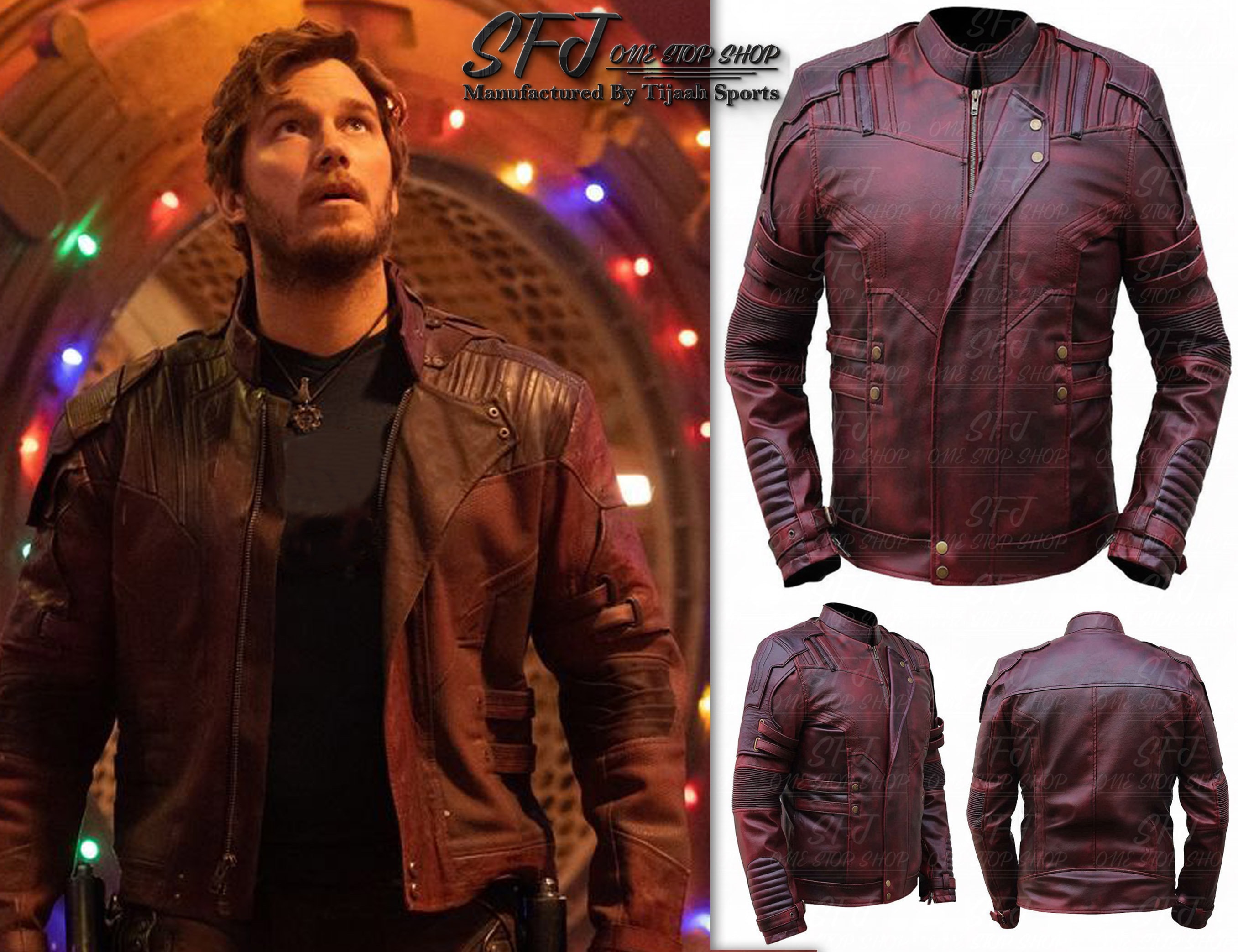 Lederjacke guardians of shop the galaxy