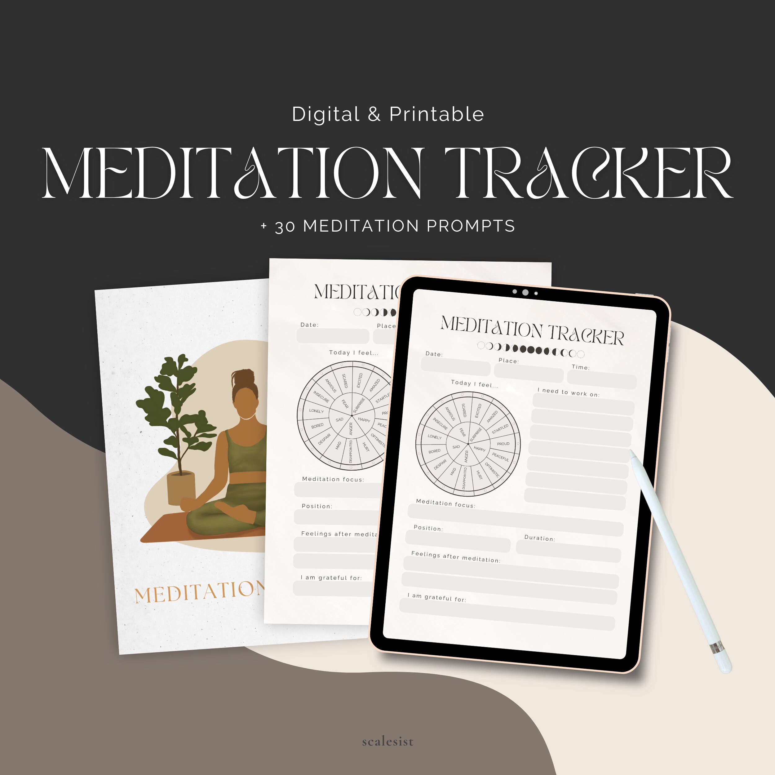 Pdf meditation   Etsy.de