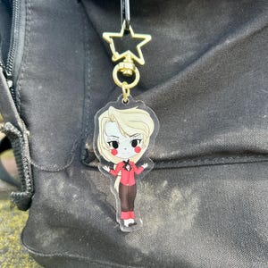 Hazbin Hotel Acrylic Keychain