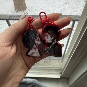 My Chemical Romance Demolition Lovers magnetische bijpassende sleutelhangerset