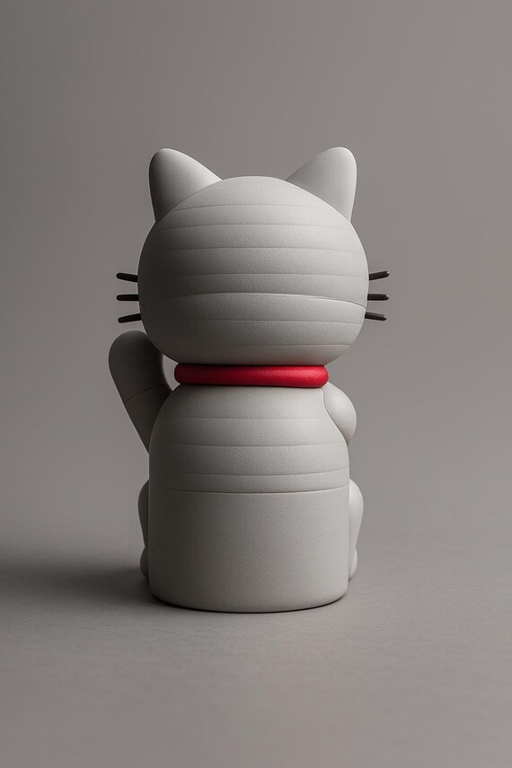 苺さま専用 labubu maneki Labubu Chinese Lucky Cat Holder Maneki Neko – STL Digital