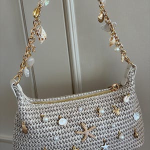 bolso de hombro de concha