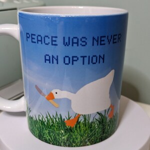 Silly Goose Mug | Funny Goose Coffee Mug | Cute Animal LGift | Goose Meme Cup | Gag Gift for Friends | Farm Animal Humour Mug