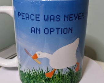 Silly Goose Mug | Funny Goose Coffee Mug | Cute Animal LGift | Goose Meme Cup | Gag Gift for Friends | Farm Animal Humour Mug
