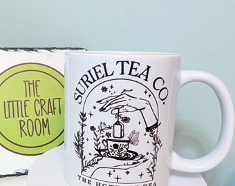 Suriel Tea Mug: ACOTAR Inspired Bookish Coffee Cup