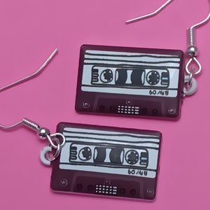 Cassette Tape Earrings