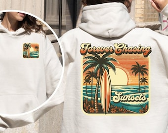 Forever Chasing Sunsets Unisex Heavy Blend™ Hooded Sweatshirt - Beach Hoodie