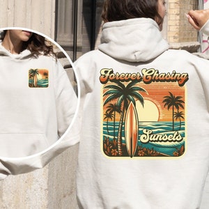 Forever Chasing Sunsets Unisex Heavy Blend™ Hooded Sweatshirt - Beach Hoodie