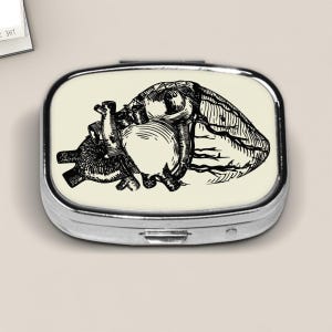 Anatomical Heart Pill Box