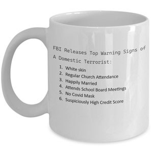 Fbi top warning signs