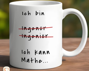 Engineer Mug - Funny Gift for Engineers, Birthday Gift for Wife, Husband, Gift for Friends and Colleagues
