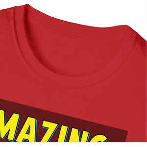Spider-Man First Appearance Comic Book T-Shirt Unisex image 7