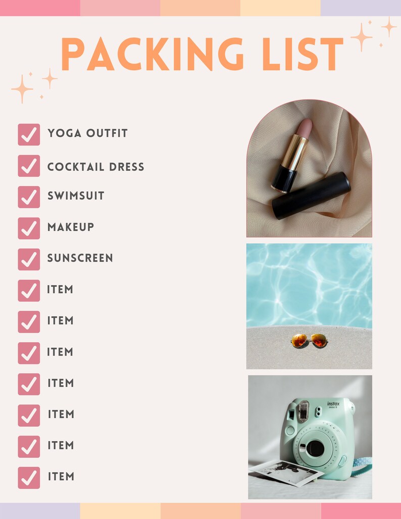 Bach and Boozy Bachelorette Itinerary Template Etsy
