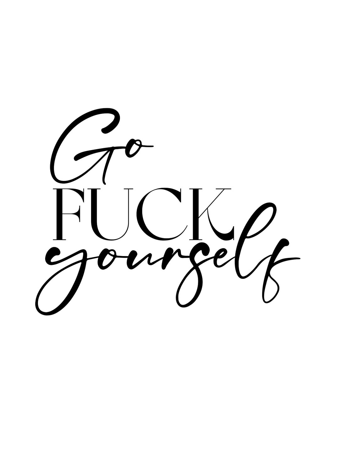 Go Fuck Yourself Etsy