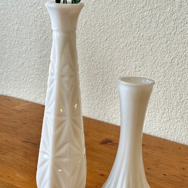 Milk Glass Bud Vases 2 to choose