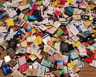 Vintage Matchbook Packs 18 themes to choose