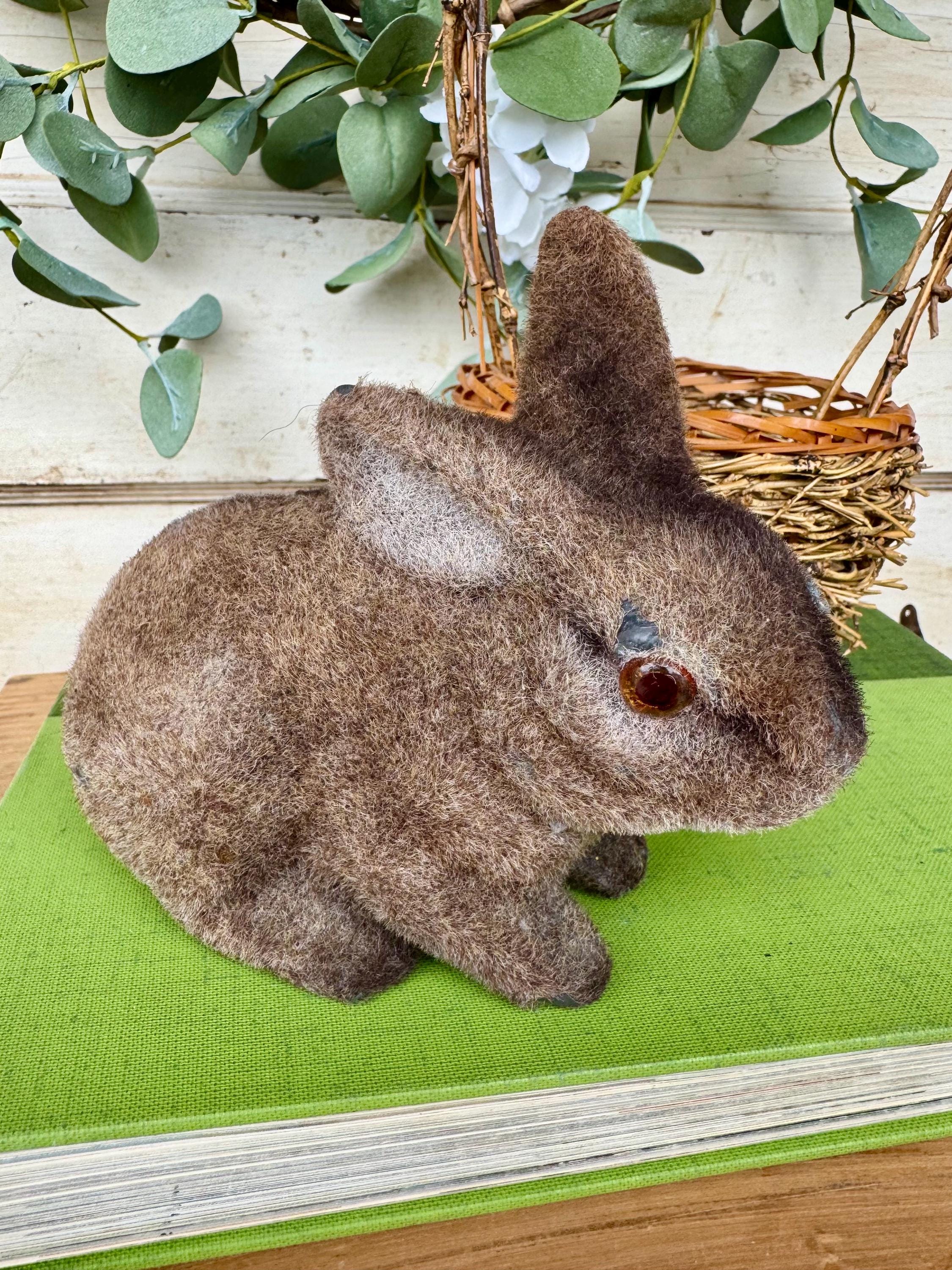Flocked Bunny Bank - Etsy
