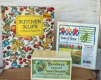 Recipe Binder/Box 3 to choose