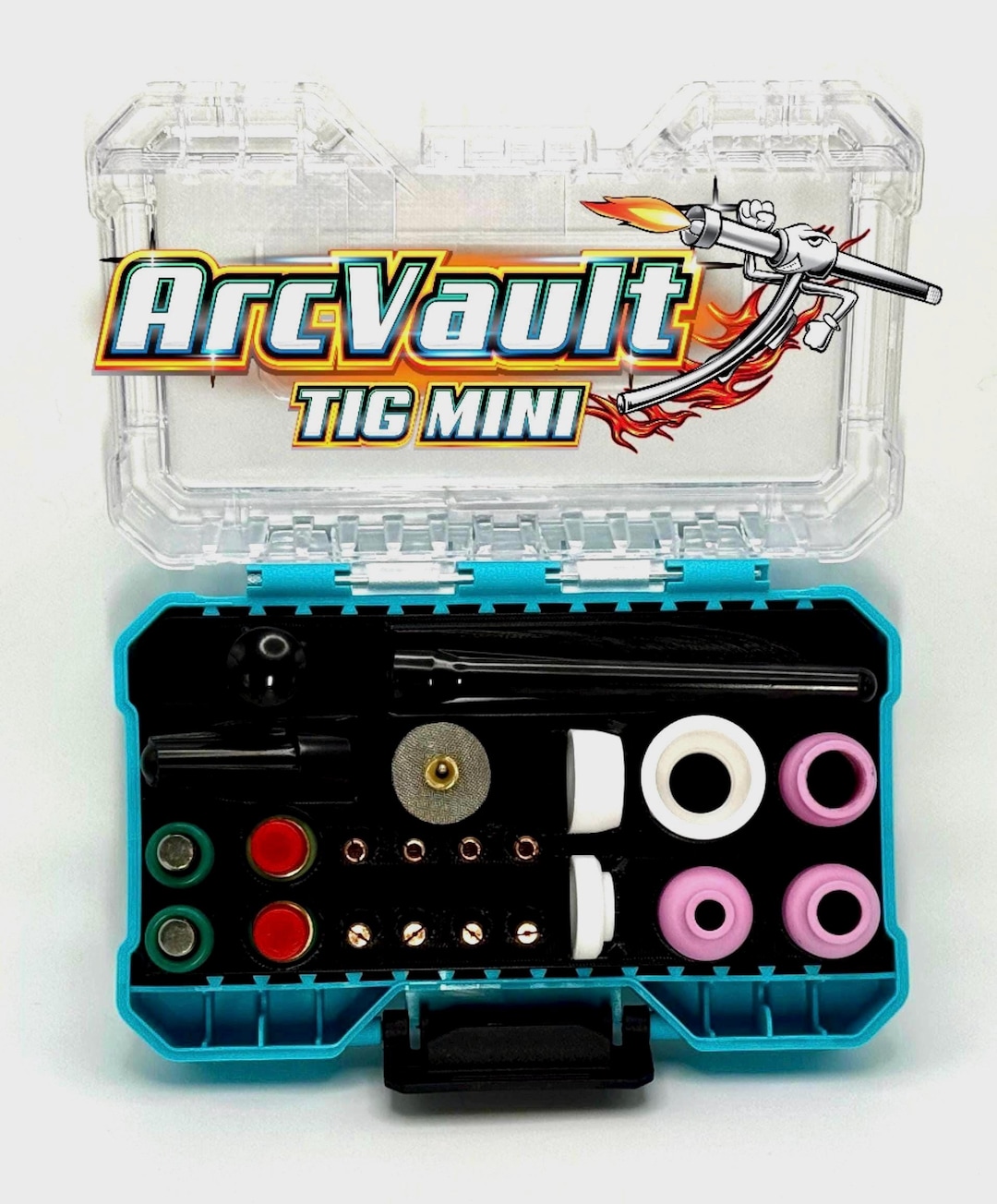 Arcvault TIG Mini - Stubby TIG Welding Accessories Organizer, WP-17/18 ...