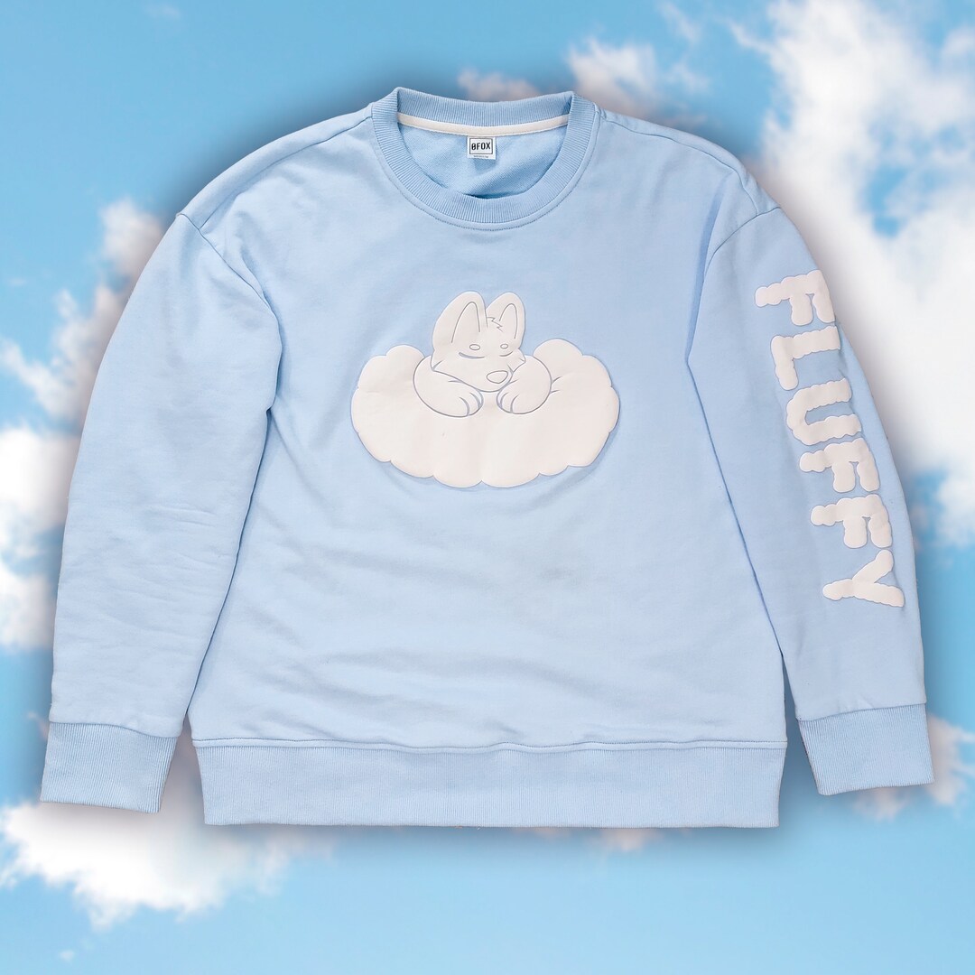 Furry sweatshirt clearance