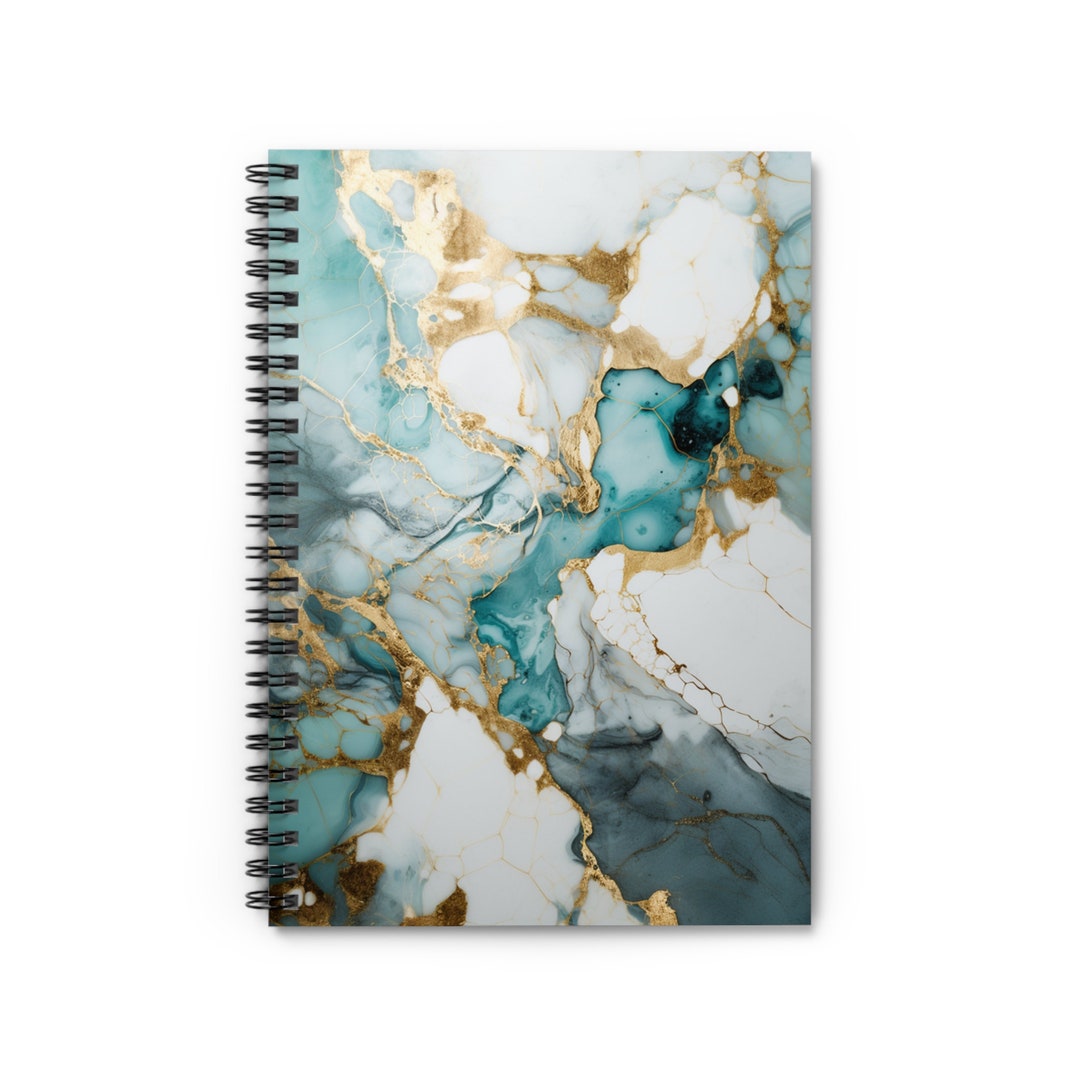 Blue Cloud Spiral Notebook Lined Paper B Grade Slight Tear Etsy