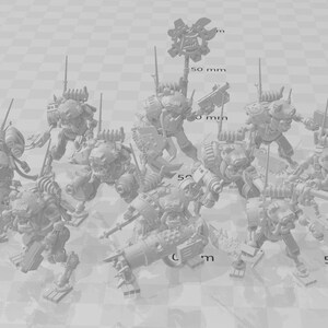 Space Orcs Oddmek Kommandos Squad