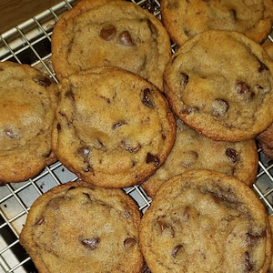 Browned Butter Chocolate Chip Cookies | Toffee Bits, Biscoff Cookie Crumbs, White Chocolate Chips, & Peanut Butter Chips!