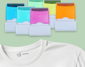 Personalized Name Stamp for Kids Clothing - Waterproof Fabric Label