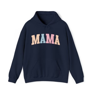 MAMA Unisex Heavy Blend™ Hooded Sweatshirt, MAMA Mom Birthday Christmas Mothers Day Shower Baby Gift