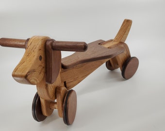 Elizabeth's Pup Ride-on Wooden Toy