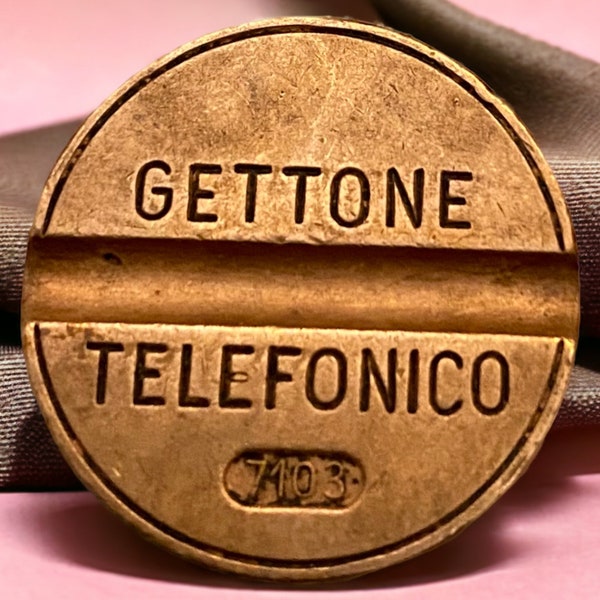 Viaggio Nostalgico: Collezione di Gettoni Telefonici Vintage ESM, CMM - Numeri  7912, 7809, 7103