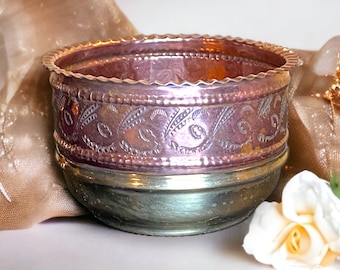 Vintage Copper Bowl, Copper Vase, Copper Object Holder, Perfect Gift for Any Occasion, Decorative Object