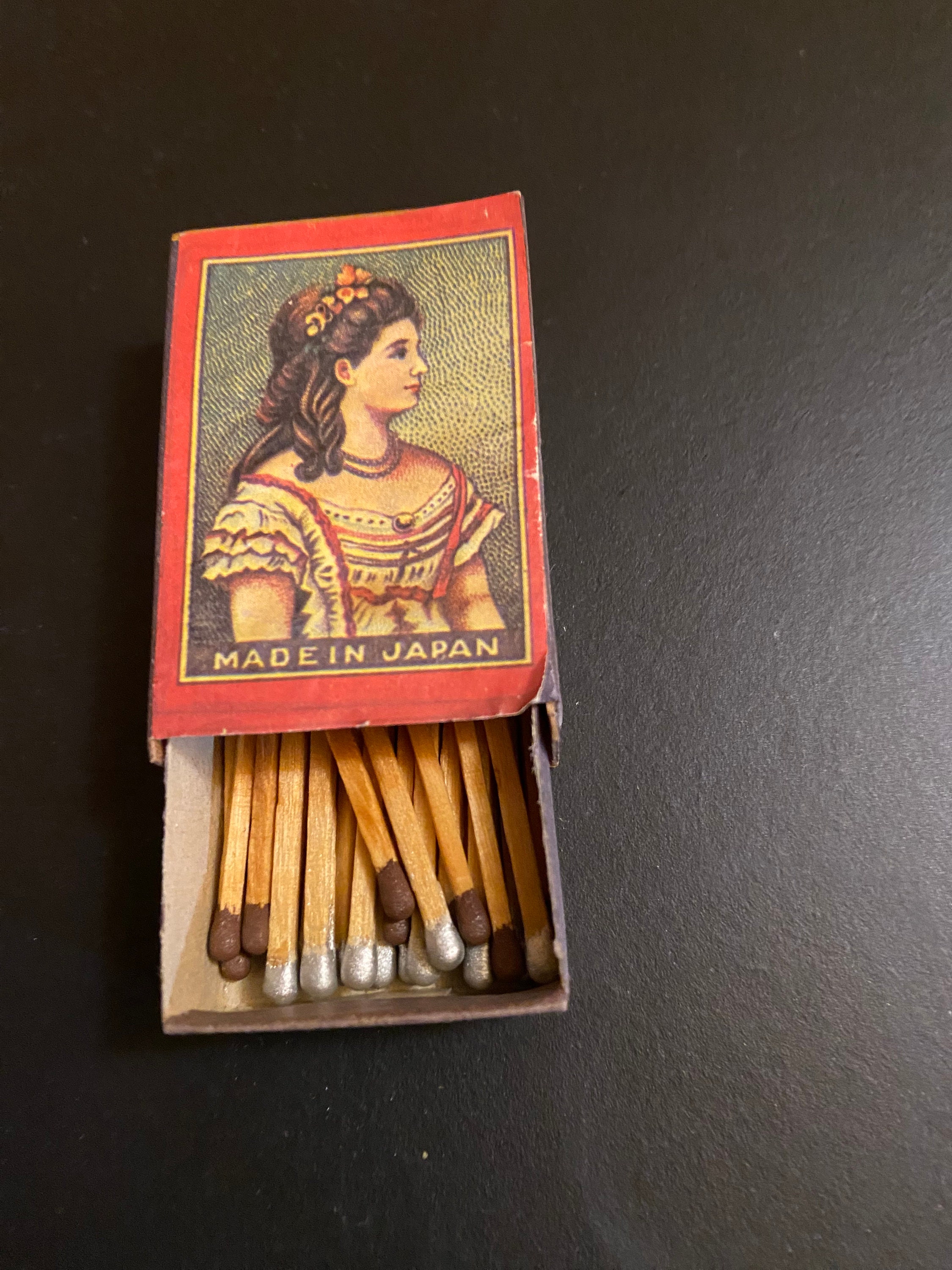 set of 4 vintage matchboxes, made in Sweden, Japan, Gosch Danmark, collectibles, gift idea