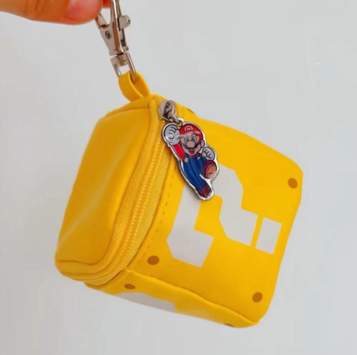 Super Mario Question Bags With Mario Keychains (no Star Keychains) - Etsy