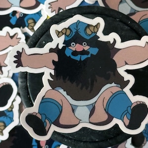 Delizioso in Dungeon - Adesivo Senshi of Izganda Leaping