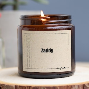 Zaddy Funny CandleI, Pedro Pascal Funny Candle, Pedro Pascal Gift, Gifted Candle, Daddy Pascal, Personality Candle, Gift For Her, Pedro Fan