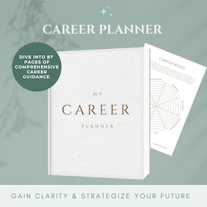 Career Planner Workbook: Digital Guide for Professional Growth, Job Mapping & Skill Inventory