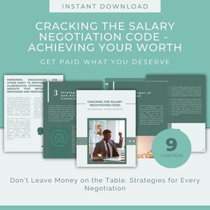 Salary Negotiation Expert eBook: Unlock Job Offers, Boost Pay & Master Career Strategies
