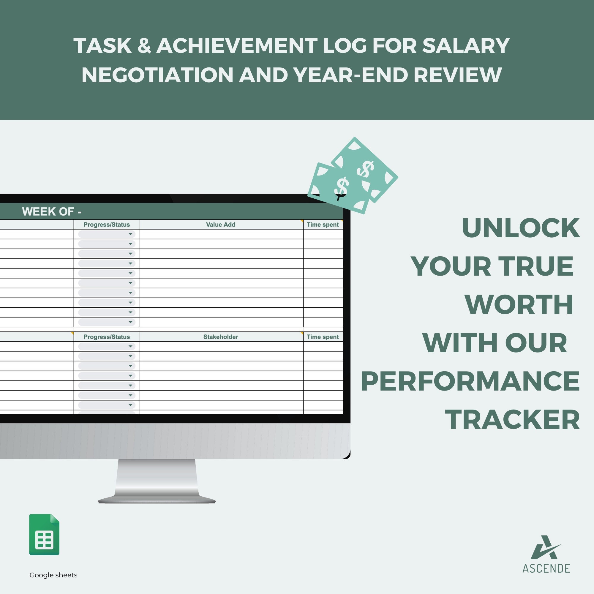 Daily Performance Card Daily Performance Tracker - Task & Achievement Log for Salary ...