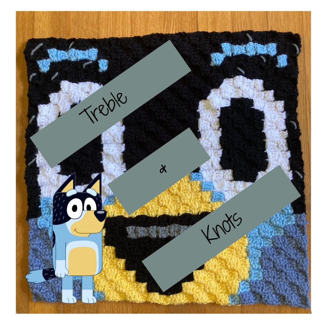 Bandit C2c Crochet Pattern - Etsy
