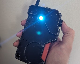 iDroid printed prop from Metal Gears Solid 5 with working LED