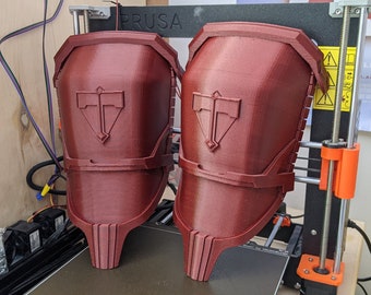 Arcane Jayce 3D printed shoulder armor (comes as a pair)