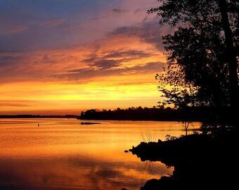 Lake Side Sunset