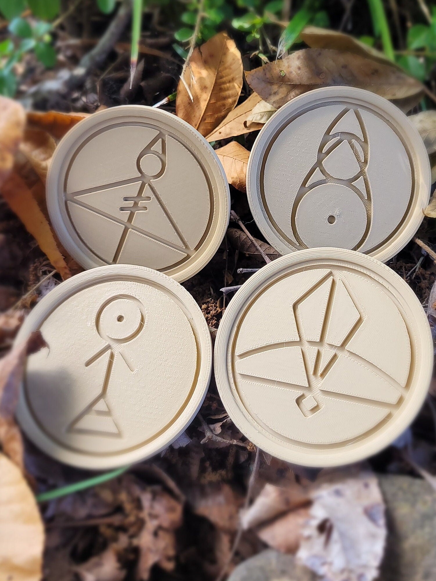 Owl House Glyphs Coasters: 3D Printed PLA Coasters - Etsy