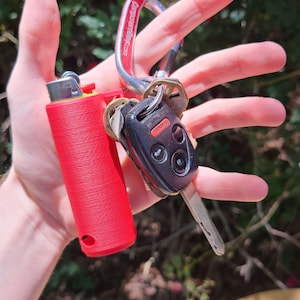 BIC 4 pack 3D Printed Standard Size Lighter Case Holder Protective Sleeve