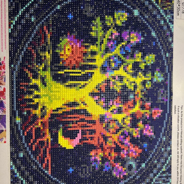 Finished Diamond Painting For Sale Etsy Il Rzg7 